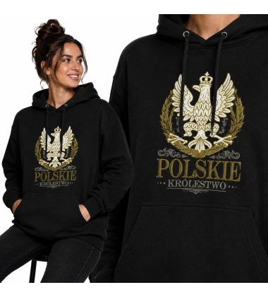 BLUZA DAMSKA Z KAPTUREM POLSKIE KRÓLESTWO